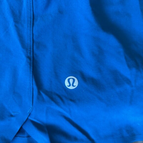 Lululemon Men's 7" Inseam Unlined Teal Blue Shorts EUC Large - Picture 4 of 7